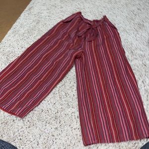 American Eagle boho high waisted Flowy pants